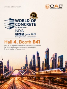 CAC at World of Concrete India 2026