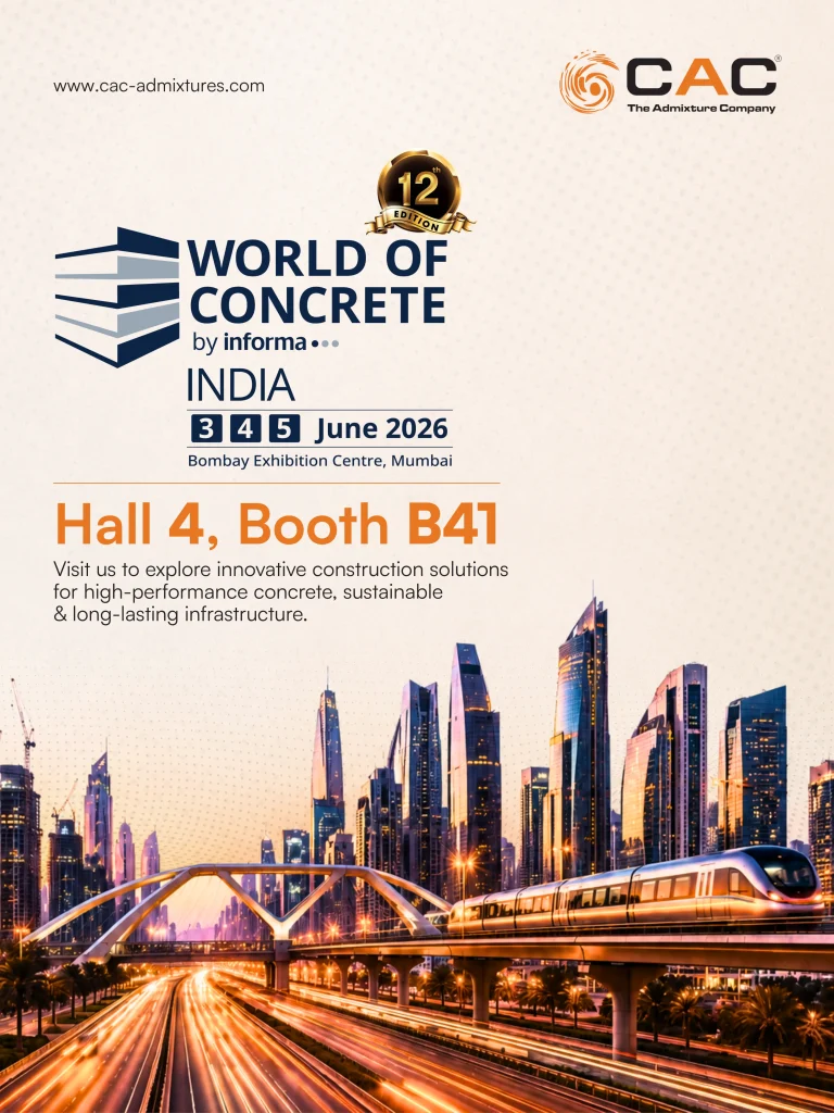 CAC at World of Concrete India 2026