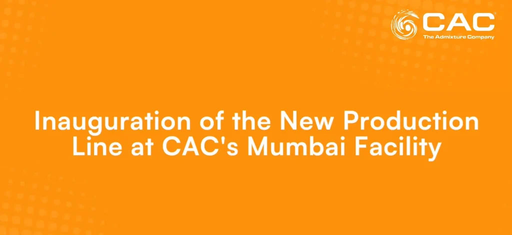 Inauguration of the New Production Line at CAC's Mumbai Facility
