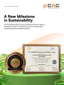 Navi Mumbai Plant Receives GreenCo Bronze Certification